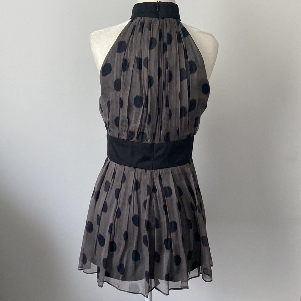 Zara Basic Polka Dot Top - image 4